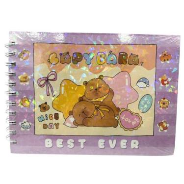 Imagem de Livro Para Colorir Infantil e Adulto 50 Folhas Desenhos - Capilovers, 