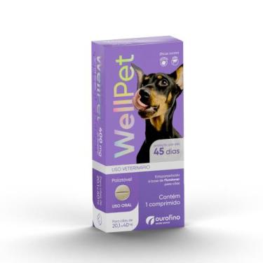 Imagem de WELLPET CÃO 400 MG 20,1 a 40 KG - ANTIPULGAS E CARRAPATOS - OURO FINO