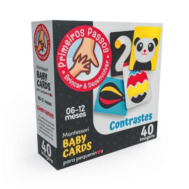 Imagem de Cooper fun - primeiros passos - montessori baby cards - cores primária