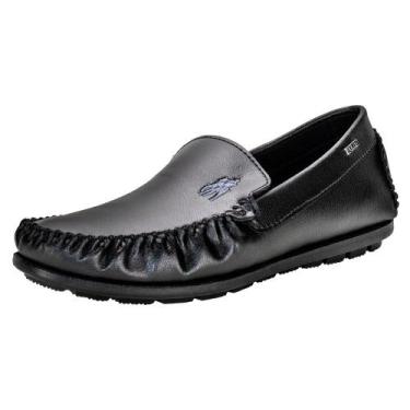 Imagem de Mocassim masculino polo start ps975, Preto, 42