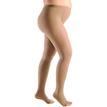 Imagem de Meia-Calça Sigvaris Materna 20-30mmHg Aberta Bege M2