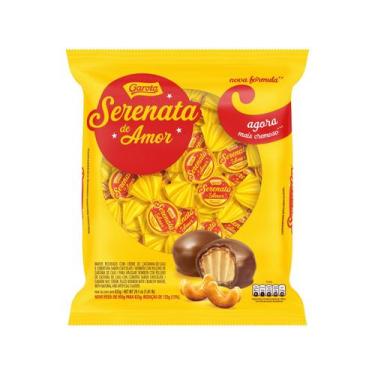 Imagem de Bombom Serenata de Amor Garoto  825g, 825g, Chocolate e recheio de cre
