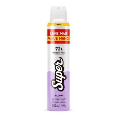 Imagem de Desodorante Super Proteção Total Feminino Bloom Aerosol Antitranspiran