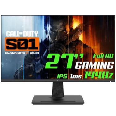 Imagem de Monitor Gamer SuperFrame Ace, 27 Pol, Full HD, IPS, 144Hz, 1ms, Flicke