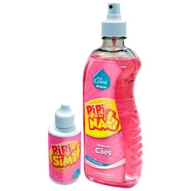 Imagem de Educador Canino Pipi Sim 30ml Pipi Nao 500ml Adestramento Xixi No Luga