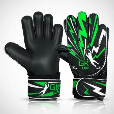 Imagem de Luva de Futebol GK One Adulto - Futebol Shop, Verde, M