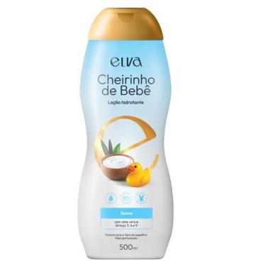Imagem de Loção hidratante cheirinho de bebê elva 500ml 64106
