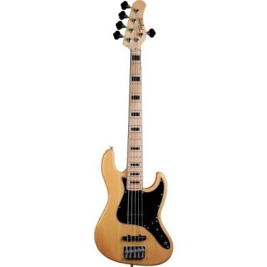 Imagem de Contrabaixo Tagima Classic Series TJB 5 Jazz Bass Natural, Classic Ser