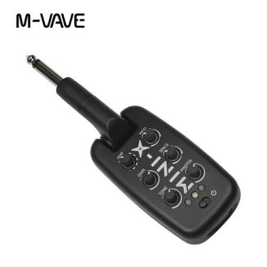 Imagem de Amplificador de Fone de Ouvido Valvular Guitarra Baixo MiniX 5W MVave 