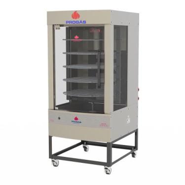 Imagem de Frangueira e Forno Multiuso 5 Grelhas PRP-242 G5 Aço Inox Progás, Gás 
