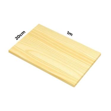 Imagem de Painel Chapa Madeira Natural 1000X200X18 - Tramontina - 1m x 20cm com 