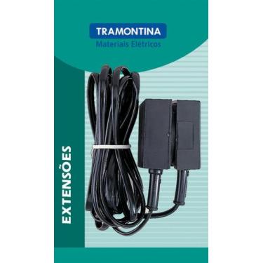 Imagem de Extensão Telefônica Lisa padrão Telebrás Tramontina 5 metros