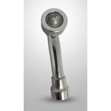 Imagem de Bico Pulverizador Alumínio Cromado 4.2 L/min - Congratulations Store