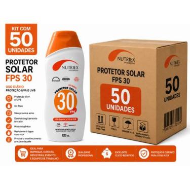 Imagem de KIT 50 Protetor Solar FPS30 Corporal 120ml Nutriex