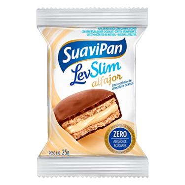 Imagem de Alfajor LevSlim Chocolate Branco 25G Suavipan