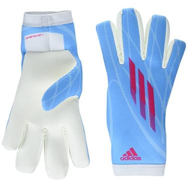 Imagem de adidas Luvas unissex para adultos X Training Goleiro Sky Rush/Branco/Team Shock Pink 11