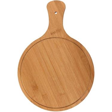 Imagem de Table Tábua para servir 43 * 30 cm Bambu Natural Sr Redondo Gs Internacional Único no Voltagev