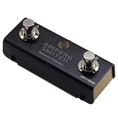 Imagem de Pedal duplo Hotone Momentary, 2 interruptores, controlador de pedal com interruptor bidirecional Ampero Switch, 6,35 mm
