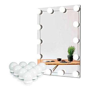 Imagem de Lâmpada Iluminação Camarim Arandela Auto Colante 3 Cores 10 Leds