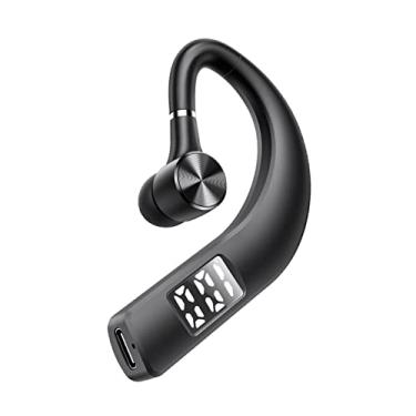 Imagem de Fone de ouvido compatível com Bluetooth | Fone de ouvido compatível com Bluetooth com cancelamento de ruído | Fone de ouvido sem fio compatível com Bluetooth v5.0 viva-voz com microfone Riastvy