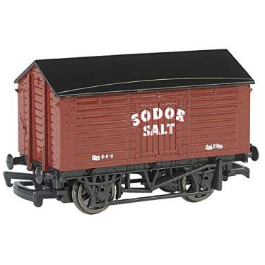 Imagem de Bachmann Wagon de Sal Sodor - Escala HO, Metal, Rodas, Material Rodante, Escultura, Desenho Animado, Limpeza de Pó Leve