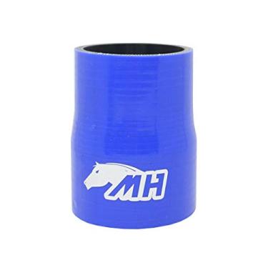 Imagem de Mangote em Silicone Redutor Reto 2-3/4" para 2-1/2" polegadas (70mm para 63mm) x 100mm - Azul