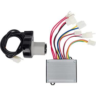 Imagem de Kit elétrico para lâmina E200 E300 - Módulo de controle de substituição 24V e acelerador de torção (conector de 4 pinos) ZK2430-D-FS-ROHS - funciona com barbeador E200 (V13+), E300 (V13+), MX350 (V33+), Pocket Mod (V45+)
