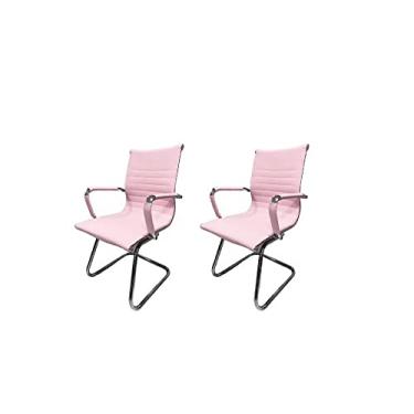 Imagem de KIT C/02 UN. CADEIRA DE APROXIMAÇÃO MOD. CHARLES EAMES (ROSA)