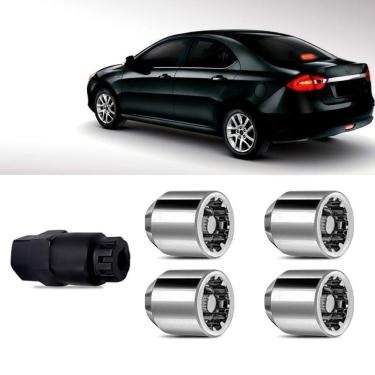 Imagem de Porca Antifurto Roubo Rodas Carros Jac