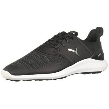 Imagem de PUMA Ignite Nxt Tênis de golfe masculino de renda, Puma Preto-puma Prata Puma Branco, 41