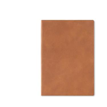 Imagem de A5 100 folhas de linha grossa caderno de couro PU caderno de rascunho de negócios escola viagem de escritório planejador semanal diário, 3,4 peças