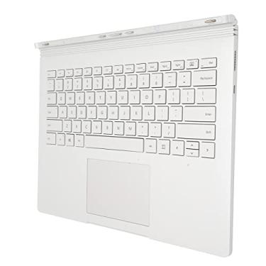 Imagem de Teclado para Surface Book 1834, 13,5 pol. de resposta rápida em liga de alumínio de controle sensível livro 2 substituição de teclado