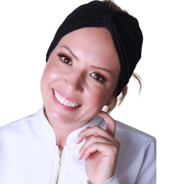 Imagem de Faixa Turbante Preta - Loreca