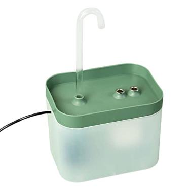 Imagem de Yajuyi Dispensador Automático para Cães Bebedouros para Gatos Fonte de água, Verde