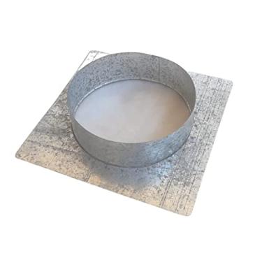 Imagem de Adaptador P/Duto 5" 25x25 Galvanizado Chaminé Churrasqueira