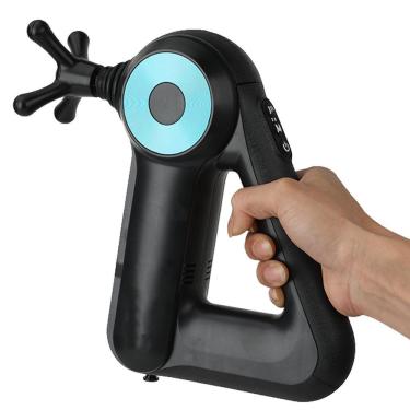 Imagem de Aparelho Massagem Corporal Massageador 12 Pontas 6 Modos Alivia Dores Costas Corpo Relaxa Anti Estresse Manual