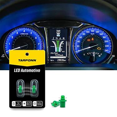 Imagem de Kit 20 Lâmpadas Led Painel Pinguinho T5-base Verde 12v