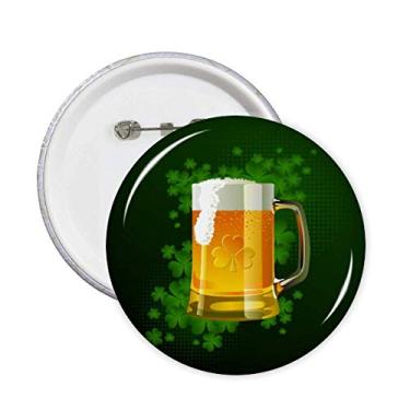 Imagem de Broche de Dia de São Patrício da Beer Ireland Emblema para decoração 5 peças
