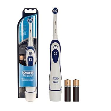 Imagem de Escova de dentes Oral-B Pro Expert com bateria substituível 2 x pilhas AA e 1 x cabeça de escova limpa com precisão