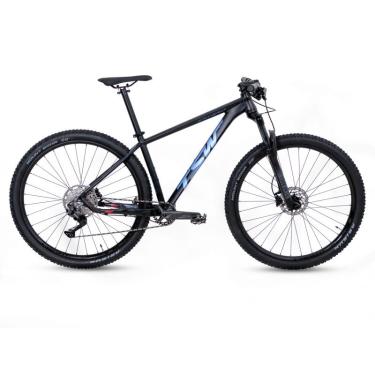 Imagem de Bicicleta aro 29 tsw yukon deore 10V cor preta suspensao 120MM A ar rockshox judy tamanho P (15)