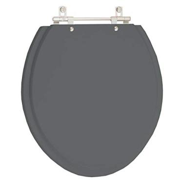 Imagem de Assento Sanitario Oval Cinza Quartzo p/vaso Ideal Standard