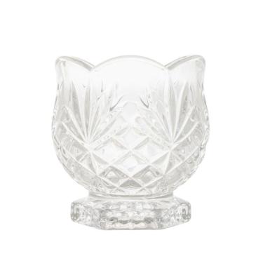 Imagem de Cachepot Porta Treco Decorativo de Vidro Cristal 9 cm