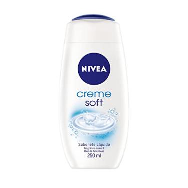 Imagem de NIVEA Sabonete Líquido Creme Soft 250ml - Fragrância suave de amêndoas, sensação de pele macia e hidratada, em equilíbrio com o pH da pele