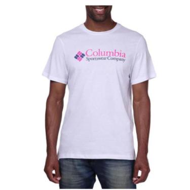 Imagem de Camiseta Columbia Masculina Brand Retro - Branco