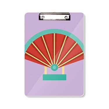 Imagem de Fan China Padrão Prancheta Pasta Bloco de Escrita Placa de Apoio A4