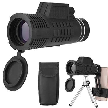 Imagem de Telescópio monocular, monóculo compacto Super Clear 50x60 High Power HD com zoom de foco duplo para adultos e crianças, mira telescópica à prova d'água à prova de embaçamento para observação de pássaros, viagens