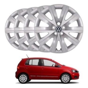 Imagem de Jogo Calota Vw Fox Space Polo 2012 A 2013 Aro 15 4 Unidades Cp3041pta