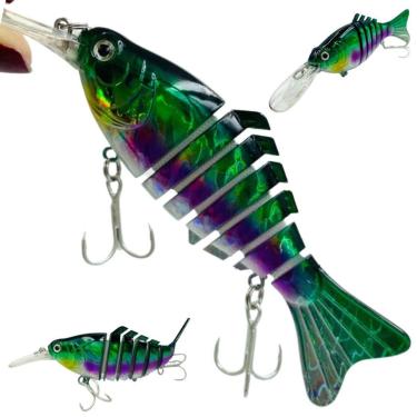 Imagem de Isca Artificial Articulada Olhos 3D 12cm 16g Pegadeira cor02-Unissex