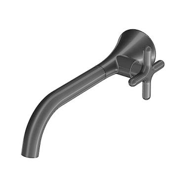 Imagem de Torneira Docol Liss 922270 de Parede Grafite Escovado