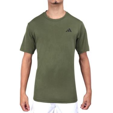 Imagem de Camiseta Adidas Train Essentials Seasonal Camo Verde